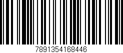 Código de barras (EAN, GTIN, SKU, ISBN): '7891354168446'