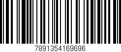Código de barras (EAN, GTIN, SKU, ISBN): '7891354169696'