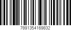 Código de barras (EAN, GTIN, SKU, ISBN): '7891354169832'