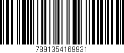 Código de barras (EAN, GTIN, SKU, ISBN): '7891354169931'
