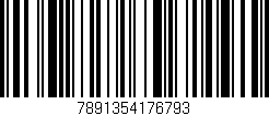 Código de barras (EAN, GTIN, SKU, ISBN): '7891354176793'