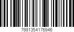 Código de barras (EAN, GTIN, SKU, ISBN): '7891354176946'