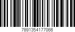 Código de barras (EAN, GTIN, SKU, ISBN): '7891354177066'