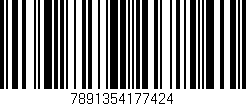 Código de barras (EAN, GTIN, SKU, ISBN): '7891354177424'