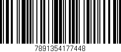 Código de barras (EAN, GTIN, SKU, ISBN): '7891354177448'