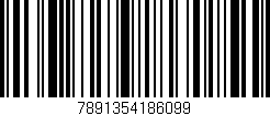Código de barras (EAN, GTIN, SKU, ISBN): '7891354186099'