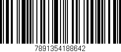 Código de barras (EAN, GTIN, SKU, ISBN): '7891354188642'