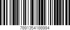 Código de barras (EAN, GTIN, SKU, ISBN): '7891354188994'