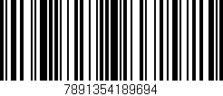 Código de barras (EAN, GTIN, SKU, ISBN): '7891354189694'