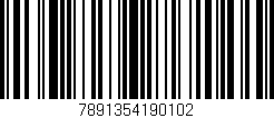 Código de barras (EAN, GTIN, SKU, ISBN): '7891354190102'