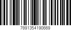 Código de barras (EAN, GTIN, SKU, ISBN): '7891354190669'