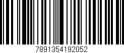 Código de barras (EAN, GTIN, SKU, ISBN): '7891354192052'