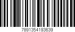 Código de barras (EAN, GTIN, SKU, ISBN): '7891354193639'