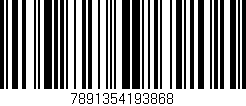 Código de barras (EAN, GTIN, SKU, ISBN): '7891354193868'