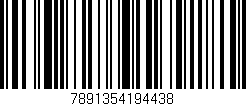 Código de barras (EAN, GTIN, SKU, ISBN): '7891354194438'