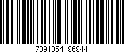Código de barras (EAN, GTIN, SKU, ISBN): '7891354196944'