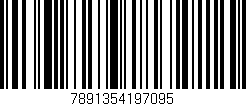 Código de barras (EAN, GTIN, SKU, ISBN): '7891354197095'