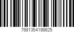 Código de barras (EAN, GTIN, SKU, ISBN): '7891354198825'