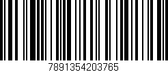 Código de barras (EAN, GTIN, SKU, ISBN): '7891354203765'