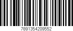 Código de barras (EAN, GTIN, SKU, ISBN): '7891354209552'
