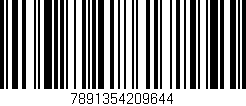 Código de barras (EAN, GTIN, SKU, ISBN): '7891354209644'