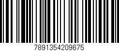 Código de barras (EAN, GTIN, SKU, ISBN): '7891354209675'