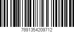 Código de barras (EAN, GTIN, SKU, ISBN): '7891354209712'