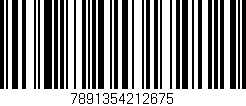 Código de barras (EAN, GTIN, SKU, ISBN): '7891354212675'