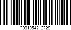 Código de barras (EAN, GTIN, SKU, ISBN): '7891354212729'