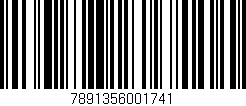 Código de barras (EAN, GTIN, SKU, ISBN): '7891356001741'