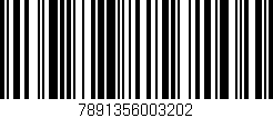 Código de barras (EAN, GTIN, SKU, ISBN): '7891356003202'