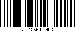 Código de barras (EAN, GTIN, SKU, ISBN): '7891356003486'