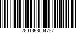 Código de barras (EAN, GTIN, SKU, ISBN): '7891356004797'