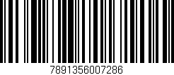 Código de barras (EAN, GTIN, SKU, ISBN): '7891356007286'