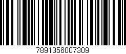 Código de barras (EAN, GTIN, SKU, ISBN): '7891356007309'