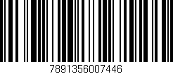 Código de barras (EAN, GTIN, SKU, ISBN): '7891356007446'