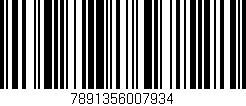 Código de barras (EAN, GTIN, SKU, ISBN): '7891356007934'