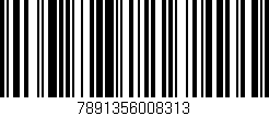 Código de barras (EAN, GTIN, SKU, ISBN): '7891356008313'