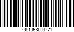 Código de barras (EAN, GTIN, SKU, ISBN): '7891356008771'
