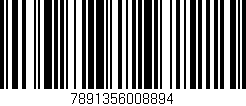 Código de barras (EAN, GTIN, SKU, ISBN): '7891356008894'