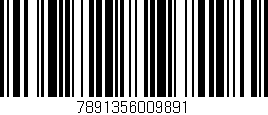 Código de barras (EAN, GTIN, SKU, ISBN): '7891356009891'
