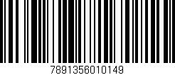 Código de barras (EAN, GTIN, SKU, ISBN): '7891356010149'