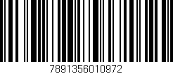 Código de barras (EAN, GTIN, SKU, ISBN): '7891356010972'