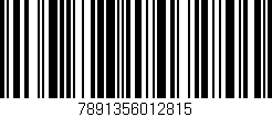 Código de barras (EAN, GTIN, SKU, ISBN): '7891356012815'