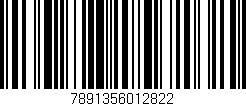 Código de barras (EAN, GTIN, SKU, ISBN): '7891356012822'