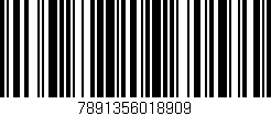 Código de barras (EAN, GTIN, SKU, ISBN): '7891356018909'