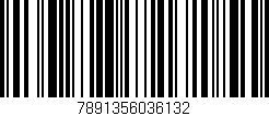 Código de barras (EAN, GTIN, SKU, ISBN): '7891356036132'