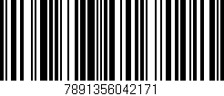 Código de barras (EAN, GTIN, SKU, ISBN): '7891356042171'