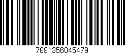 Código de barras (EAN, GTIN, SKU, ISBN): '7891356045479'