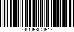Código de barras (EAN, GTIN, SKU, ISBN): '7891356048517'